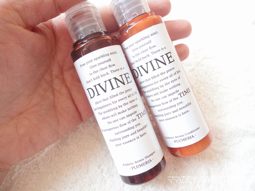 「DIVINETIME(ディバインタイム)」はシャンプーだけでも使える優れものでした。